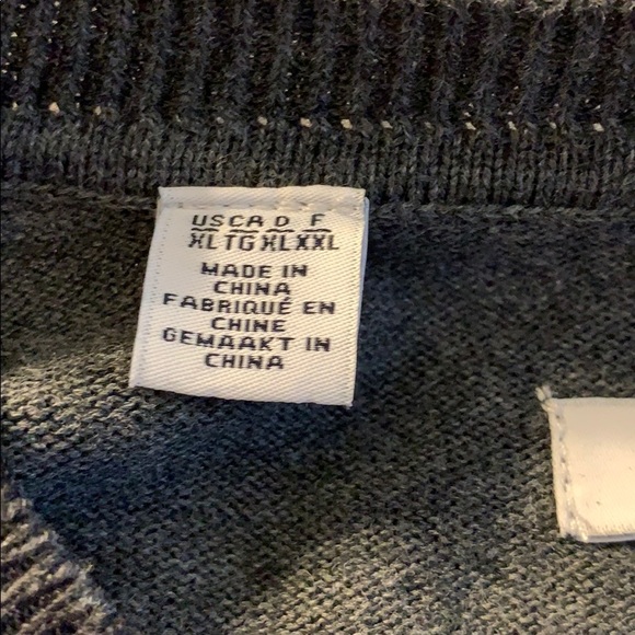 Men’s camo knit sweater - Picture 3 of 4